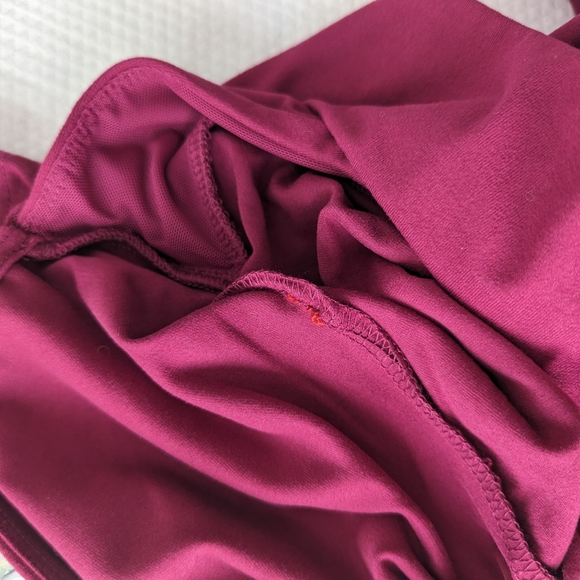 NWT Core IO dark purple Open Front Long Sleeve Crop Top Size Medium. - Picture 11 of 13